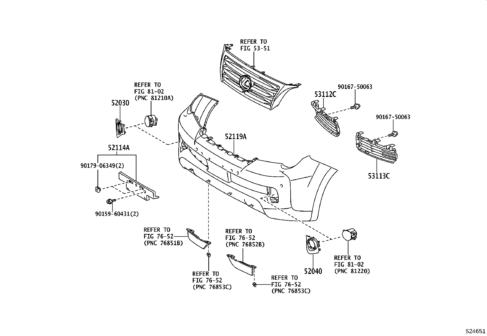 Front Bumper Bumper Stay