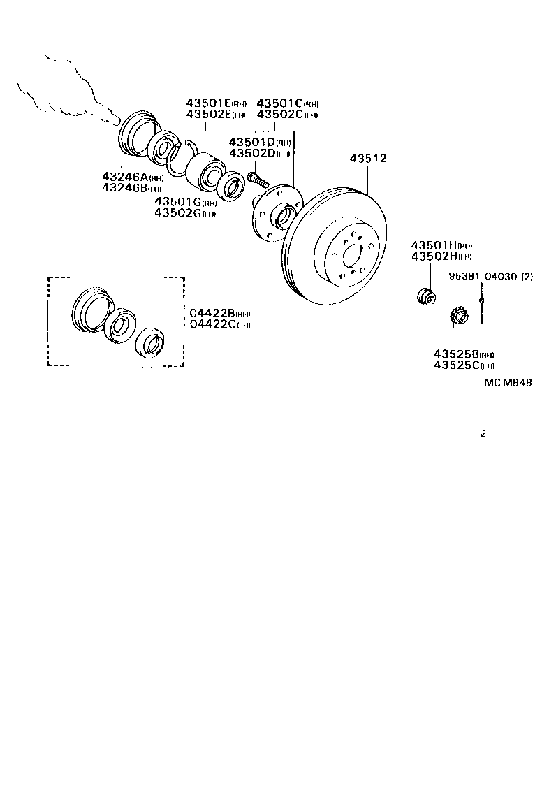 Front Axle Hub