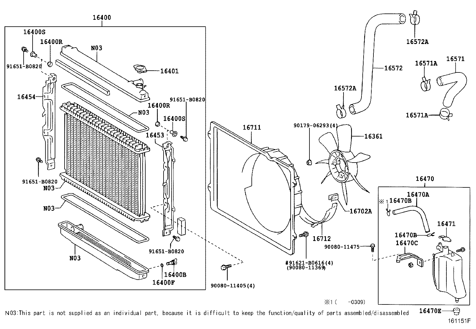 Radiator Water Outlet