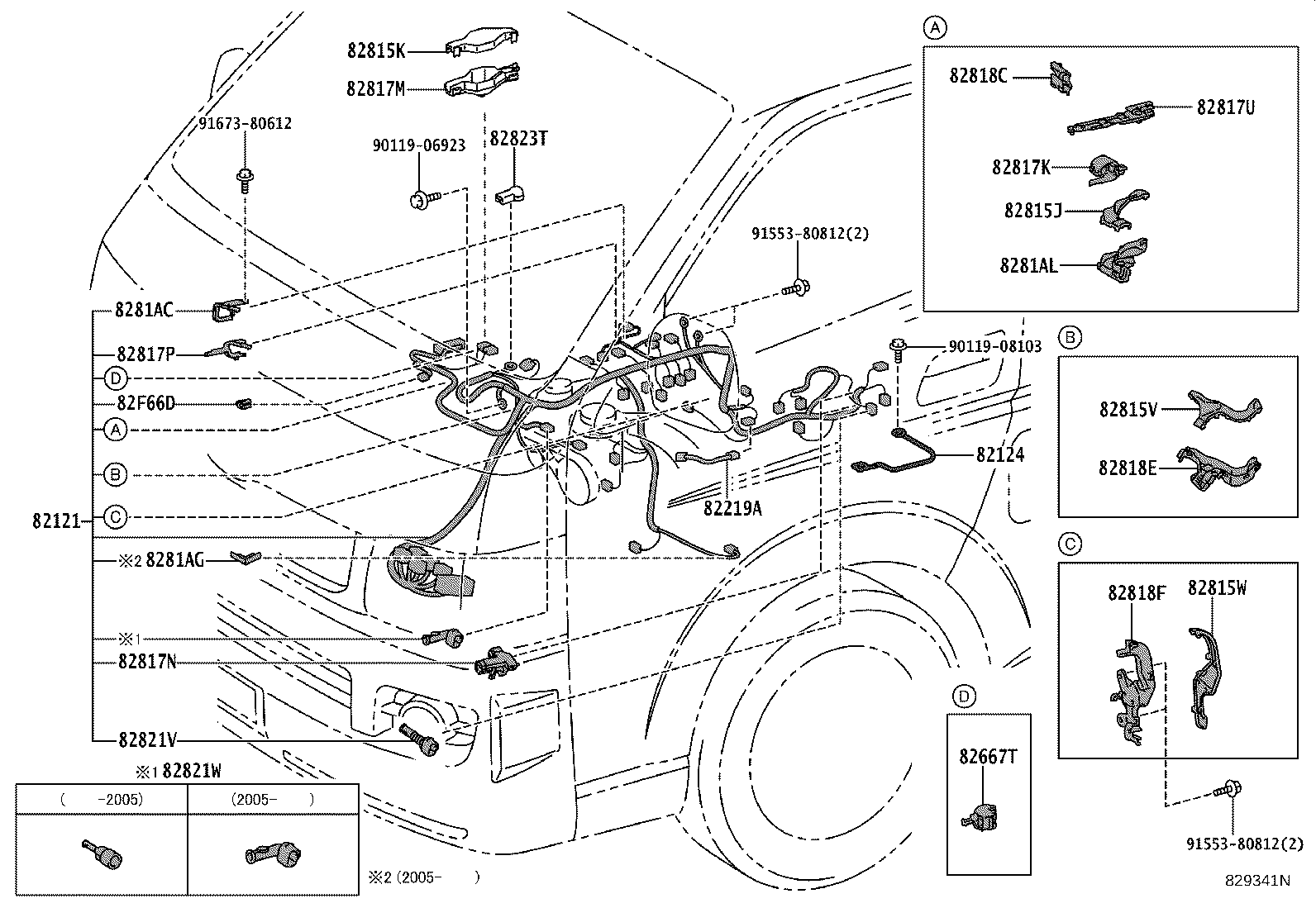 Wiring & Clamp
