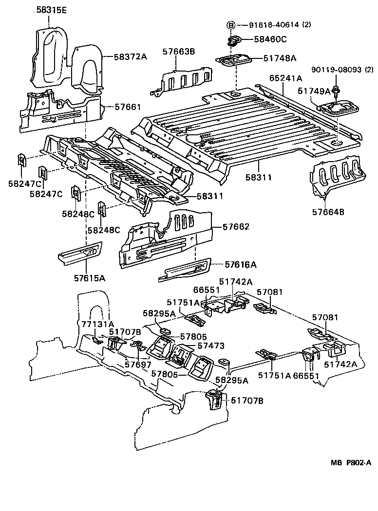 Rear Floor Panel