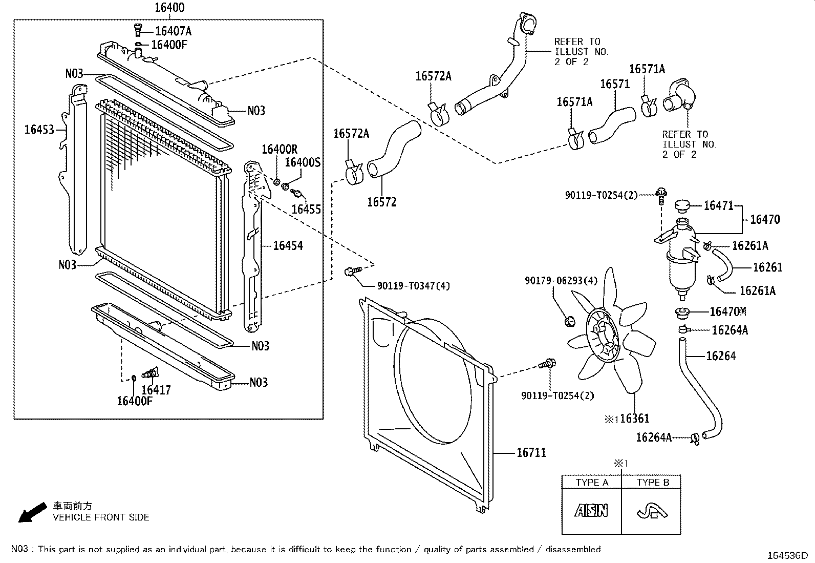 Radiator Water Outlet