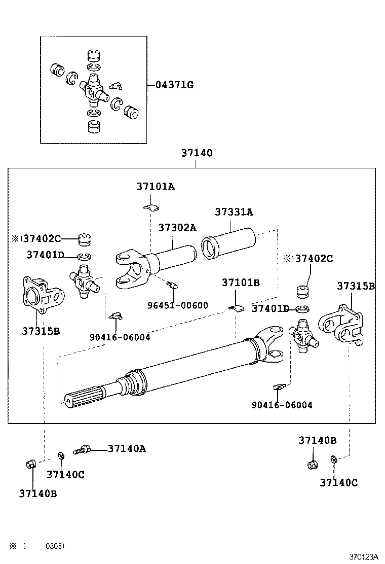 Propeller Shaft & Universal Joint