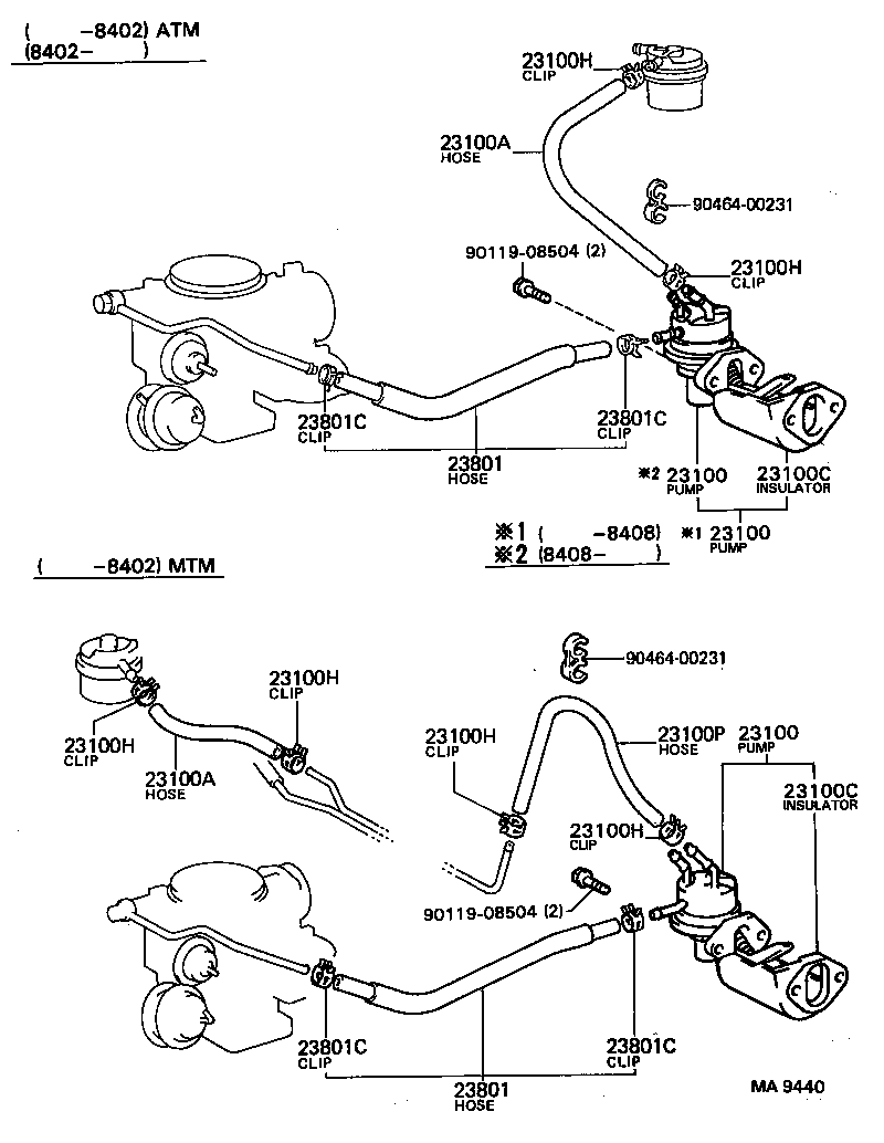 Fuel Pump & Pipe