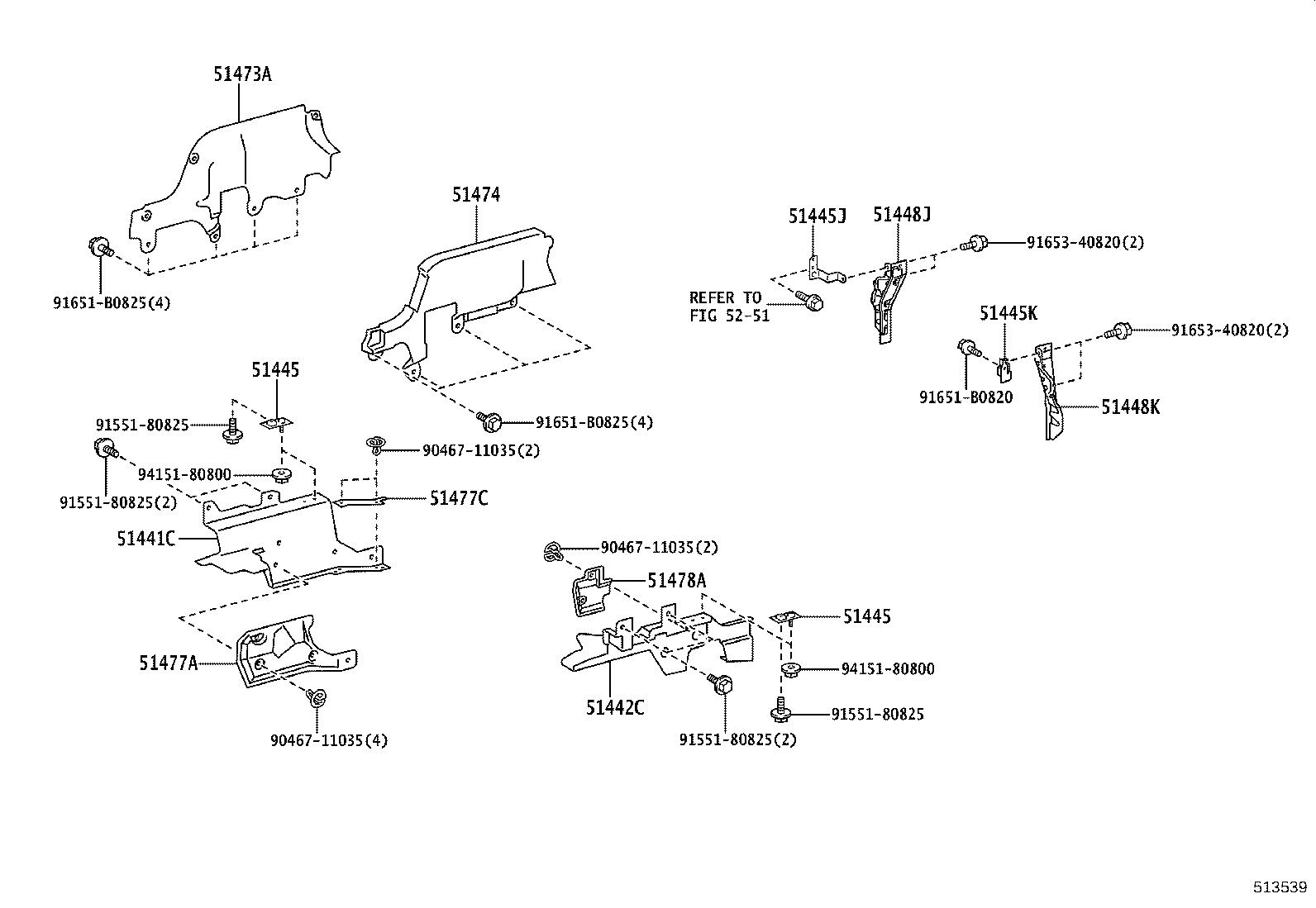 Suspension Crossmember & Under Cover