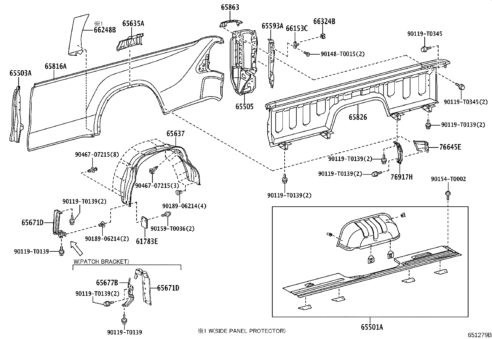 Rear Body Side Panel