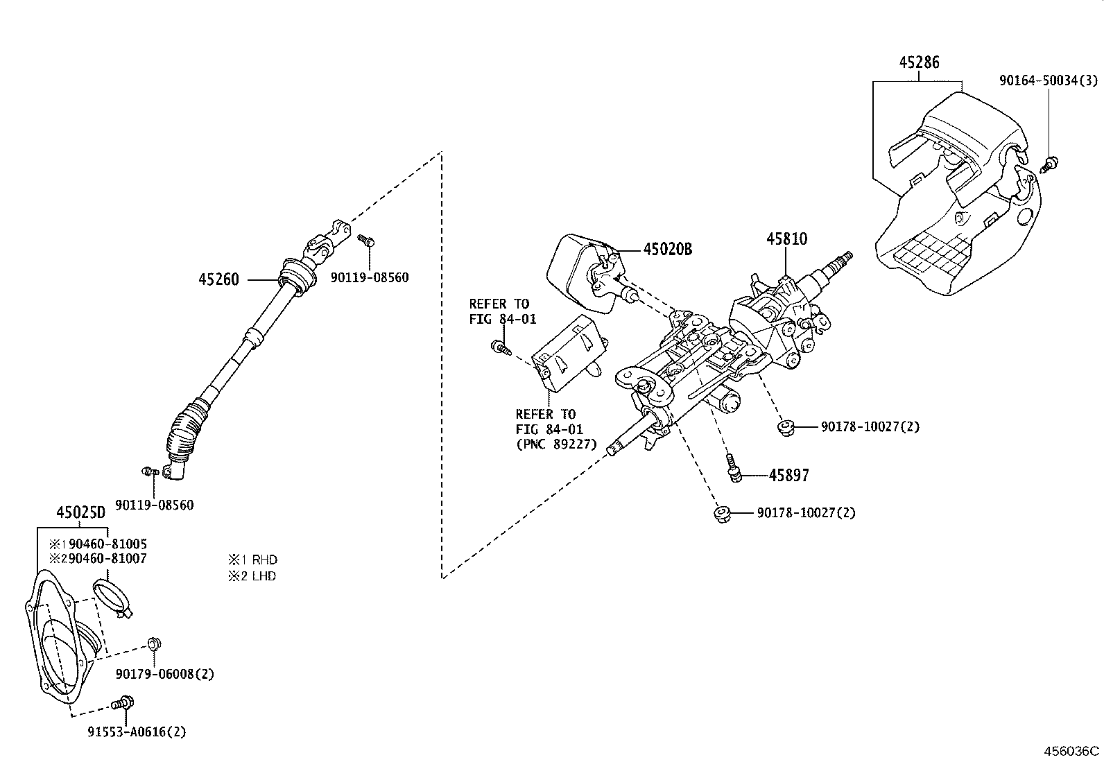 Steering Column & Shaft