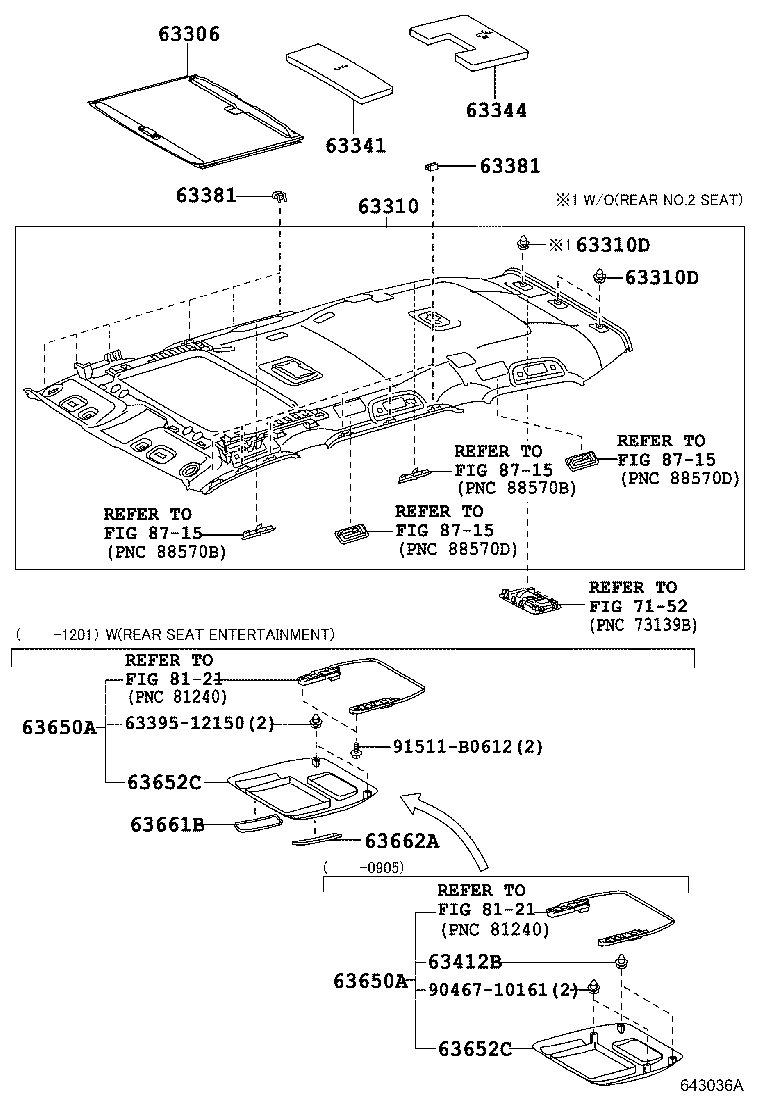 Headlining & Silencer Pad