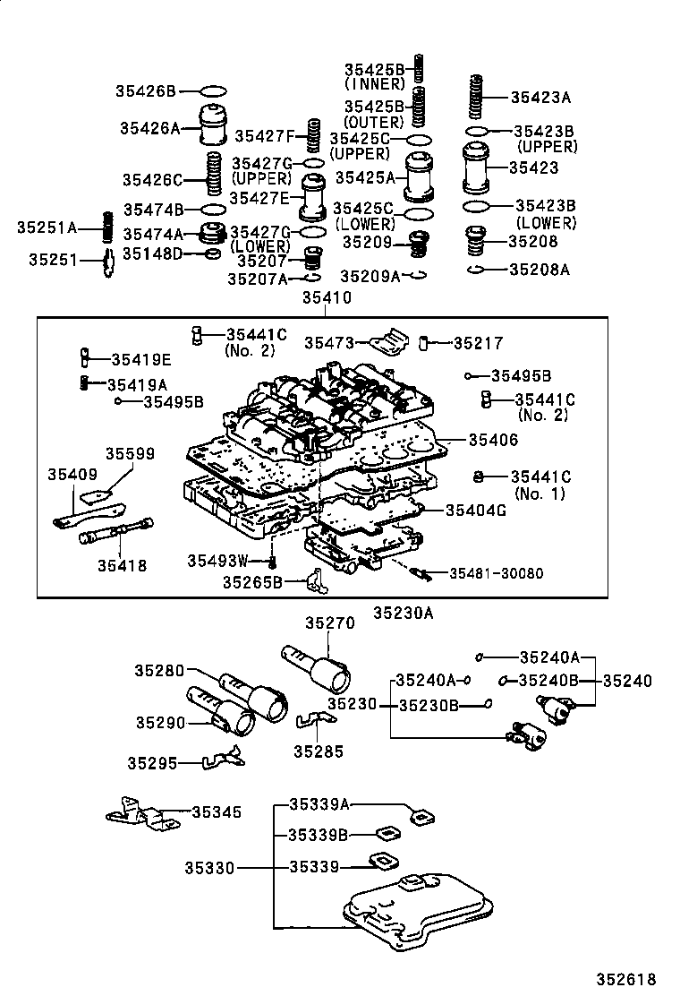 Valve Body Oil Strainer