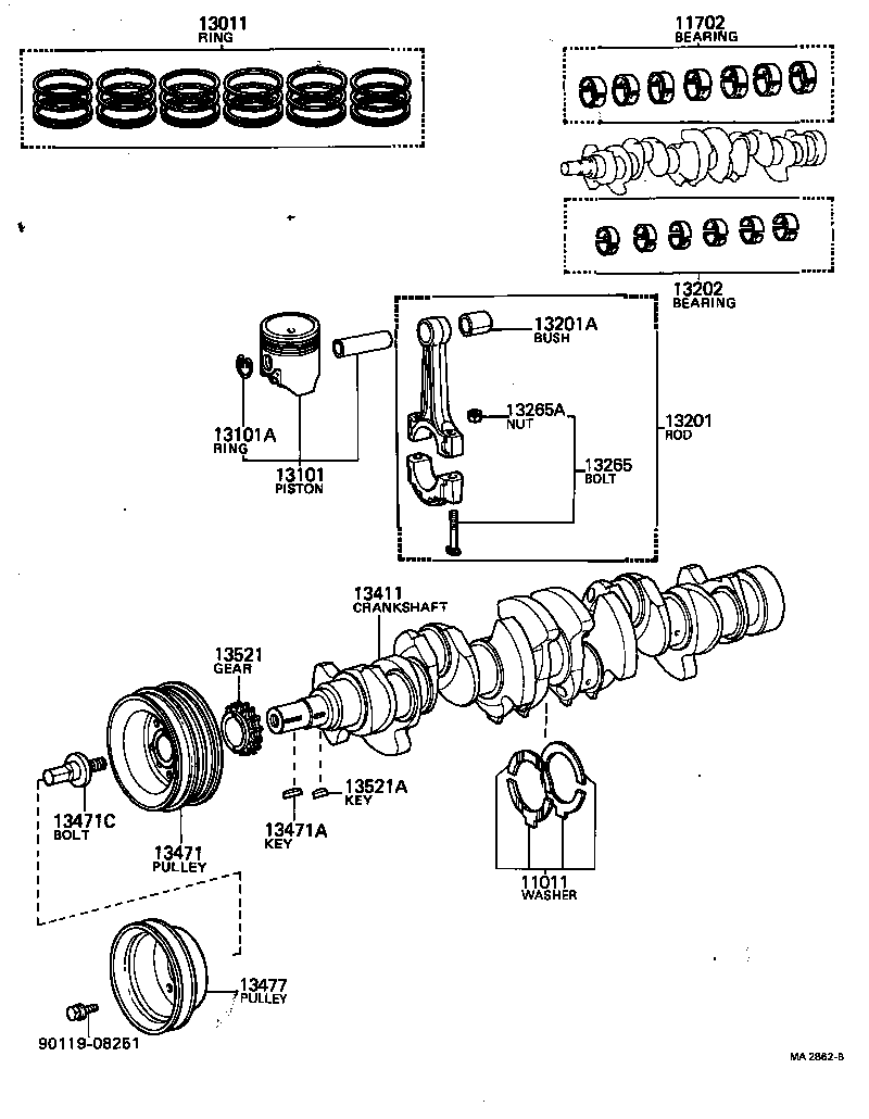 Crankshaft & Piston