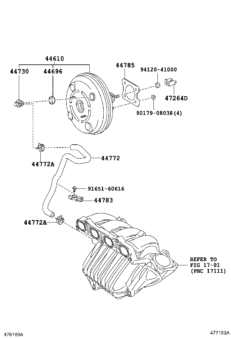 Brake Booster & Vacuum Tube