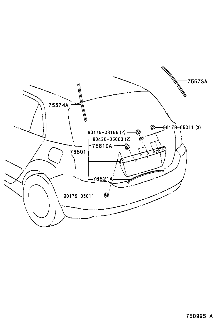 Rear Moulding