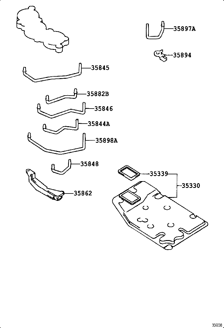 Valve Body Oil Strainer