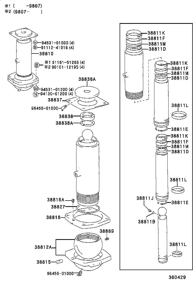 Cilindro de elevación