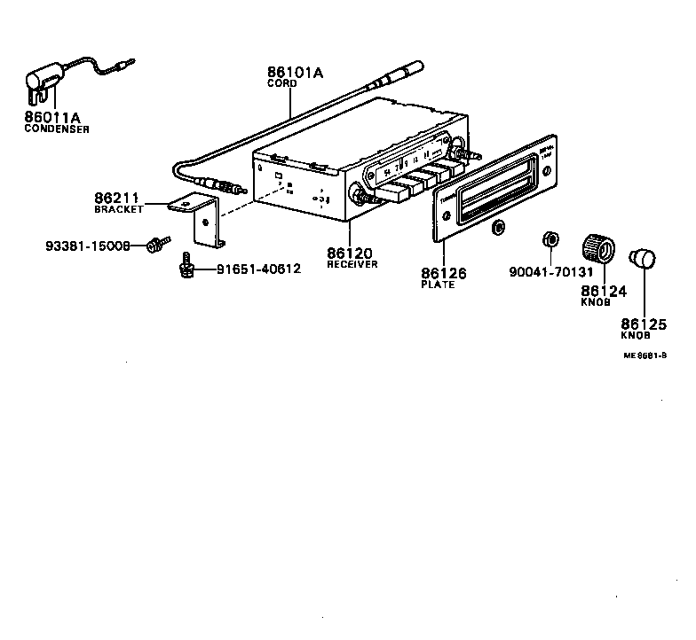 Radio Receiver & Amplifier & Condenser
