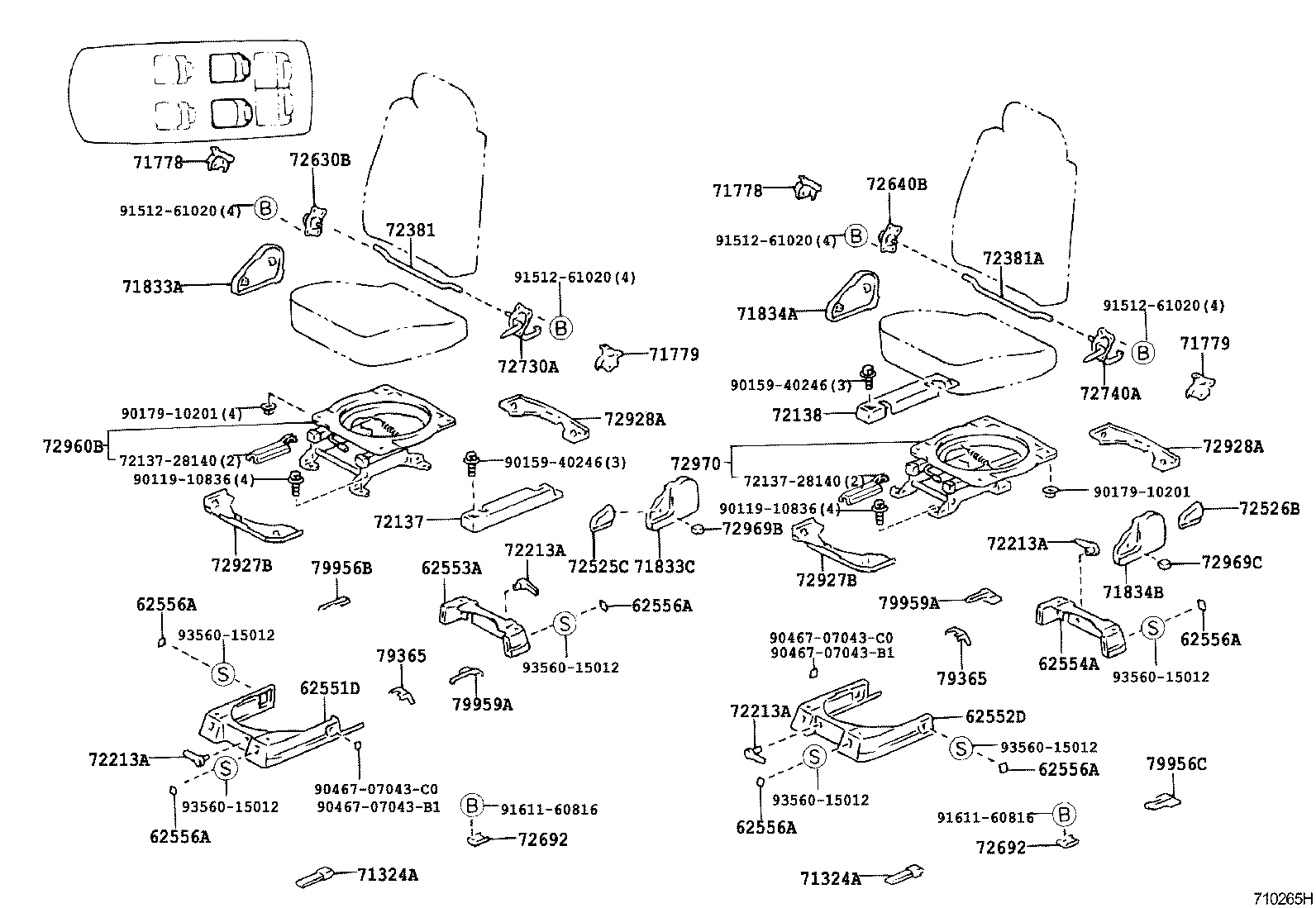 Seat & Seat Track