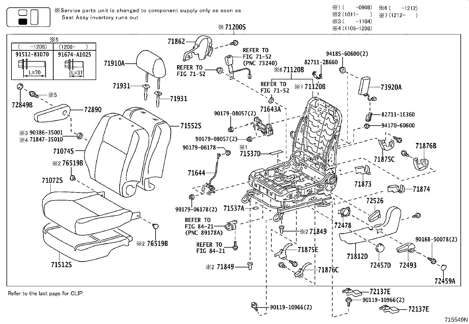 Seat & Seat Track