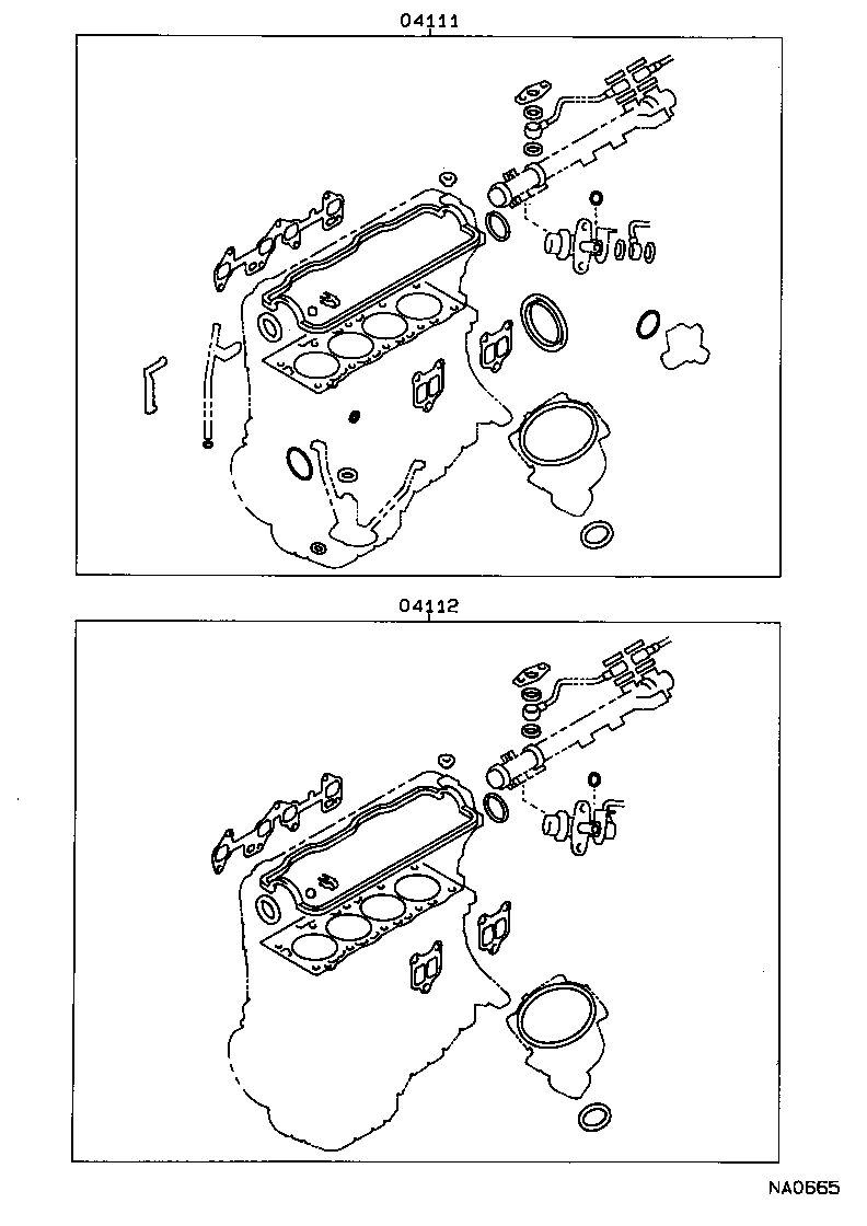 Engine Overhaul Gasket Kit