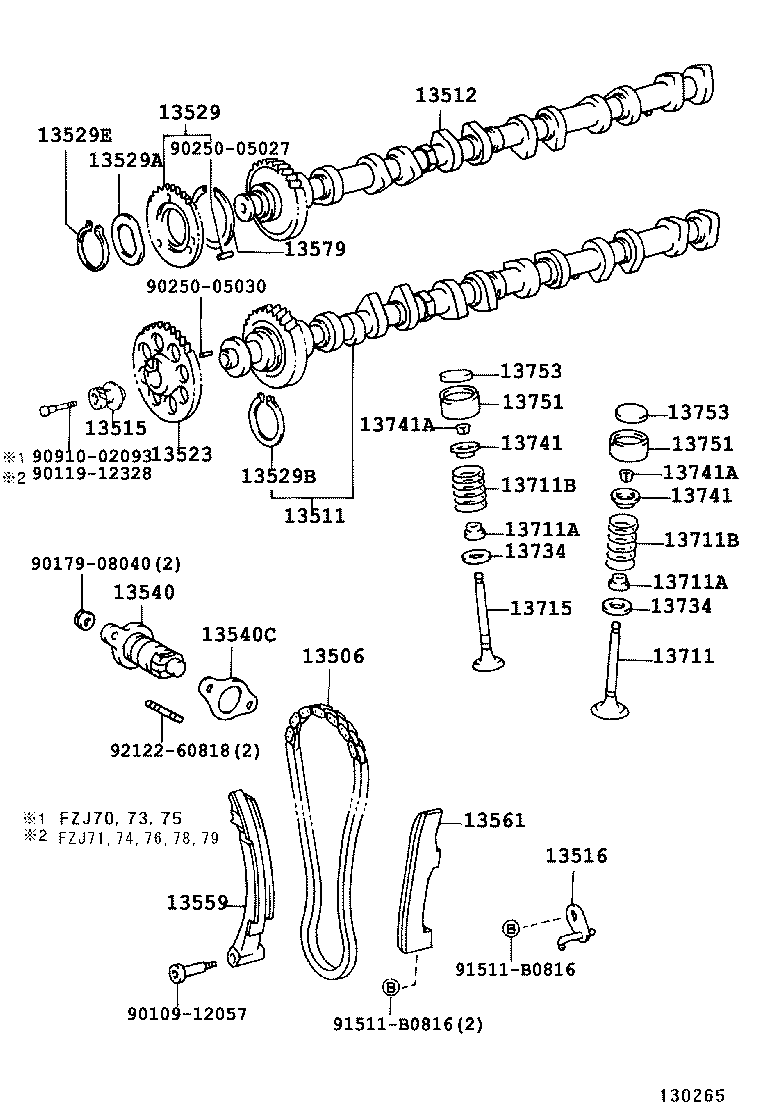 Camshaft & Valve