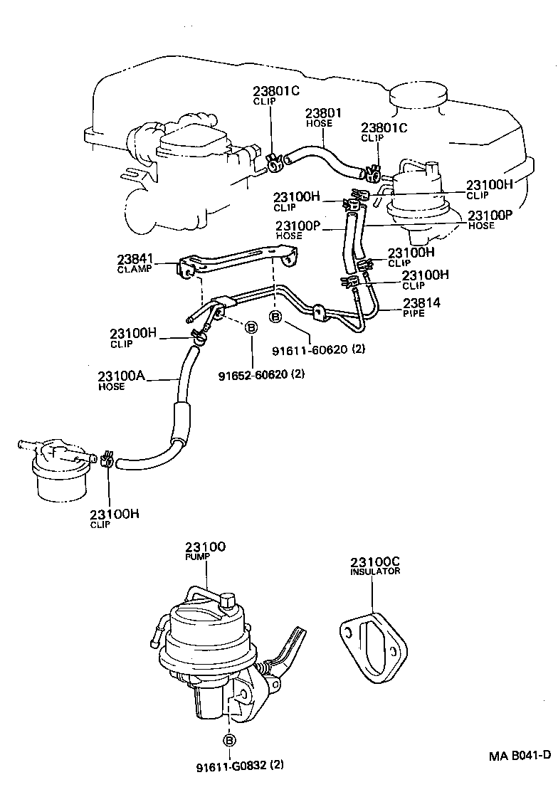 Fuel Pump & Pipe