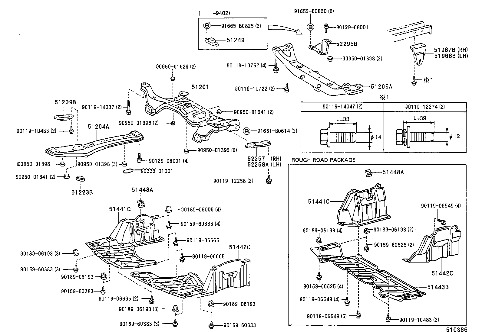 Suspension Crossmember & Under Cover