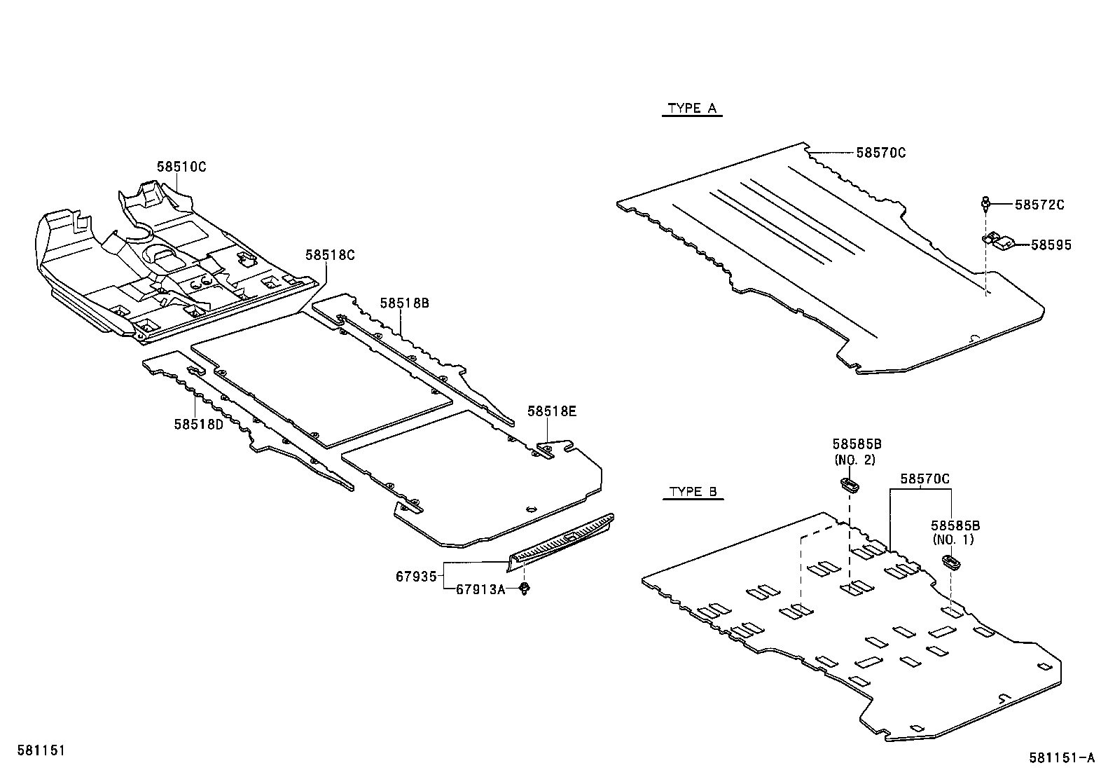 Alfombrilla y almohadilla silenciadora