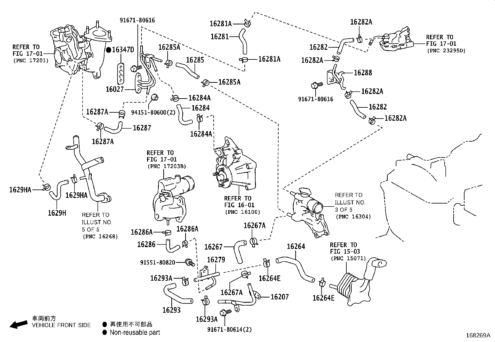 Radiator Water Outlet