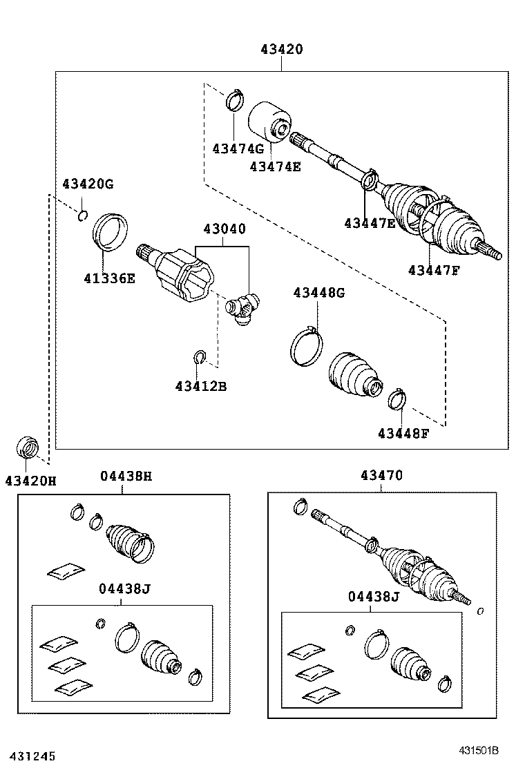Front Drive Shaft