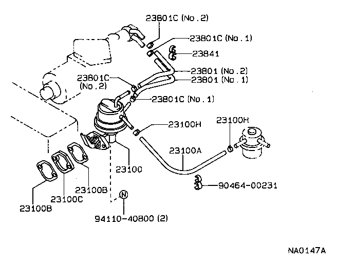 Fuel Pump & Pipe