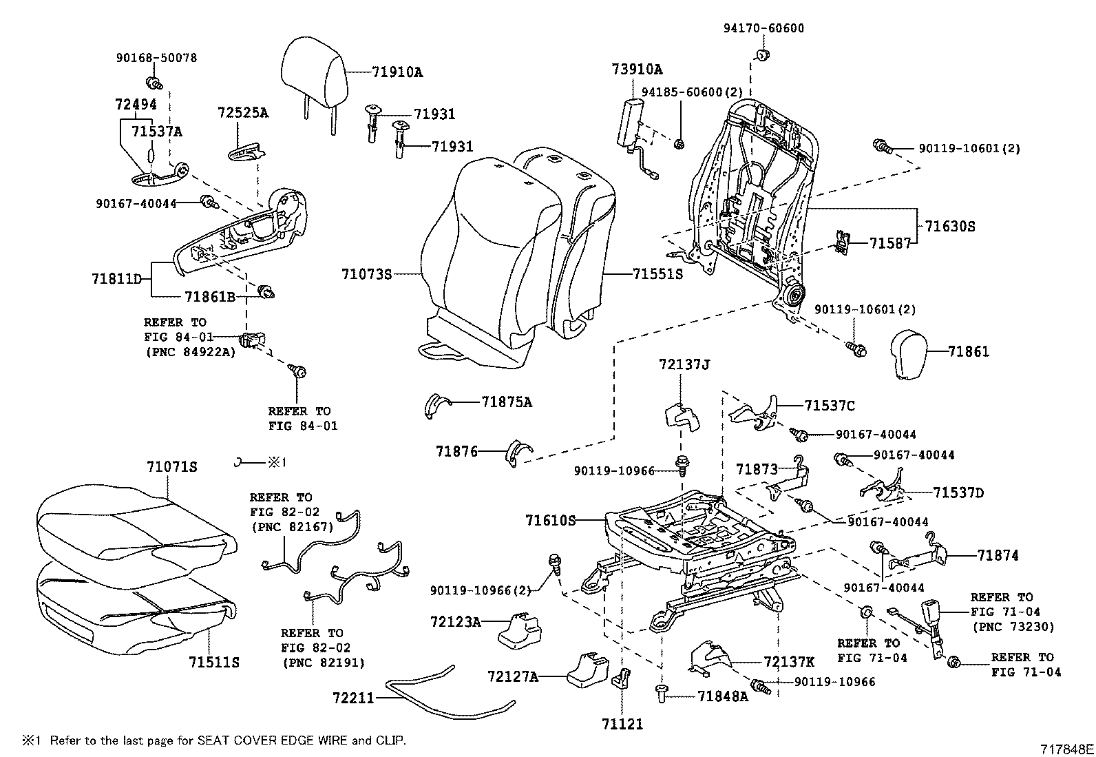 Asiento delantero y riel del asiento