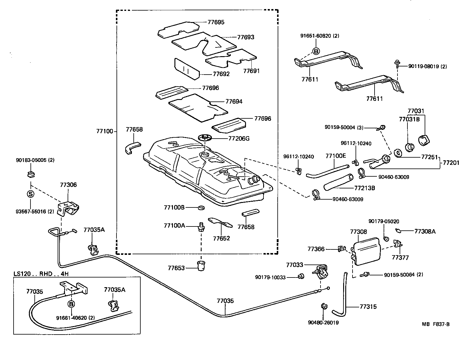 Fuel Tank & Tube