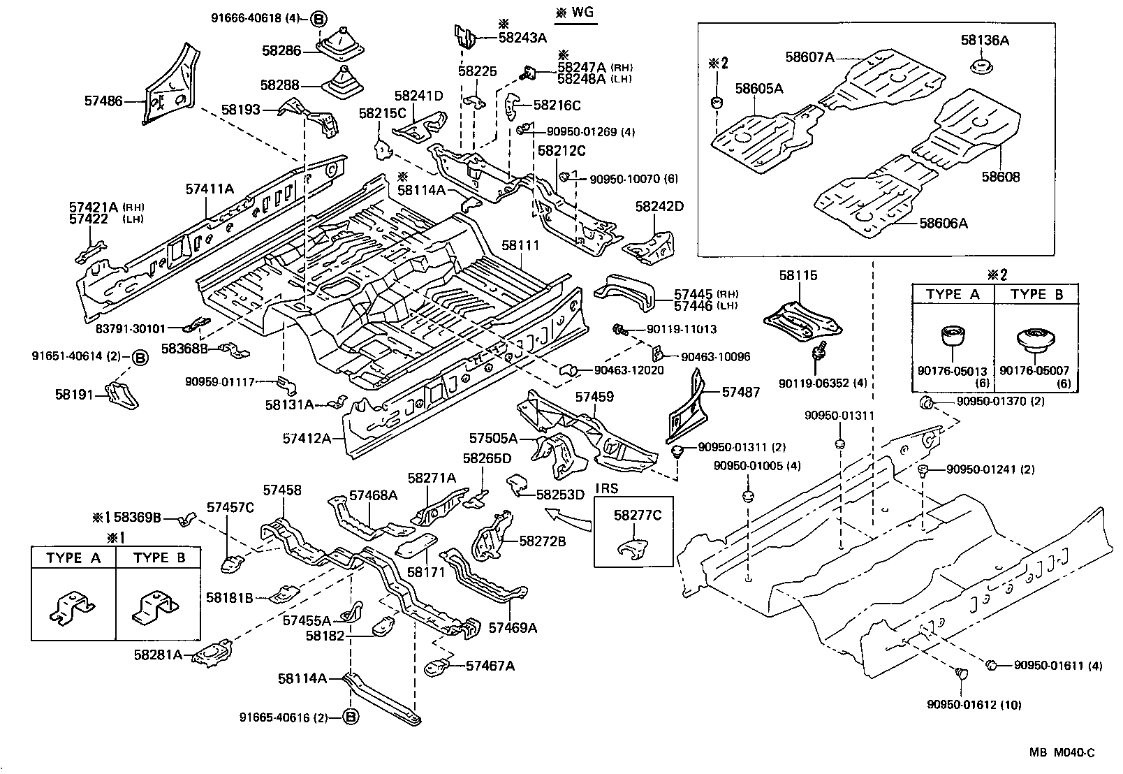 Floor Pan & Lower Back Panel