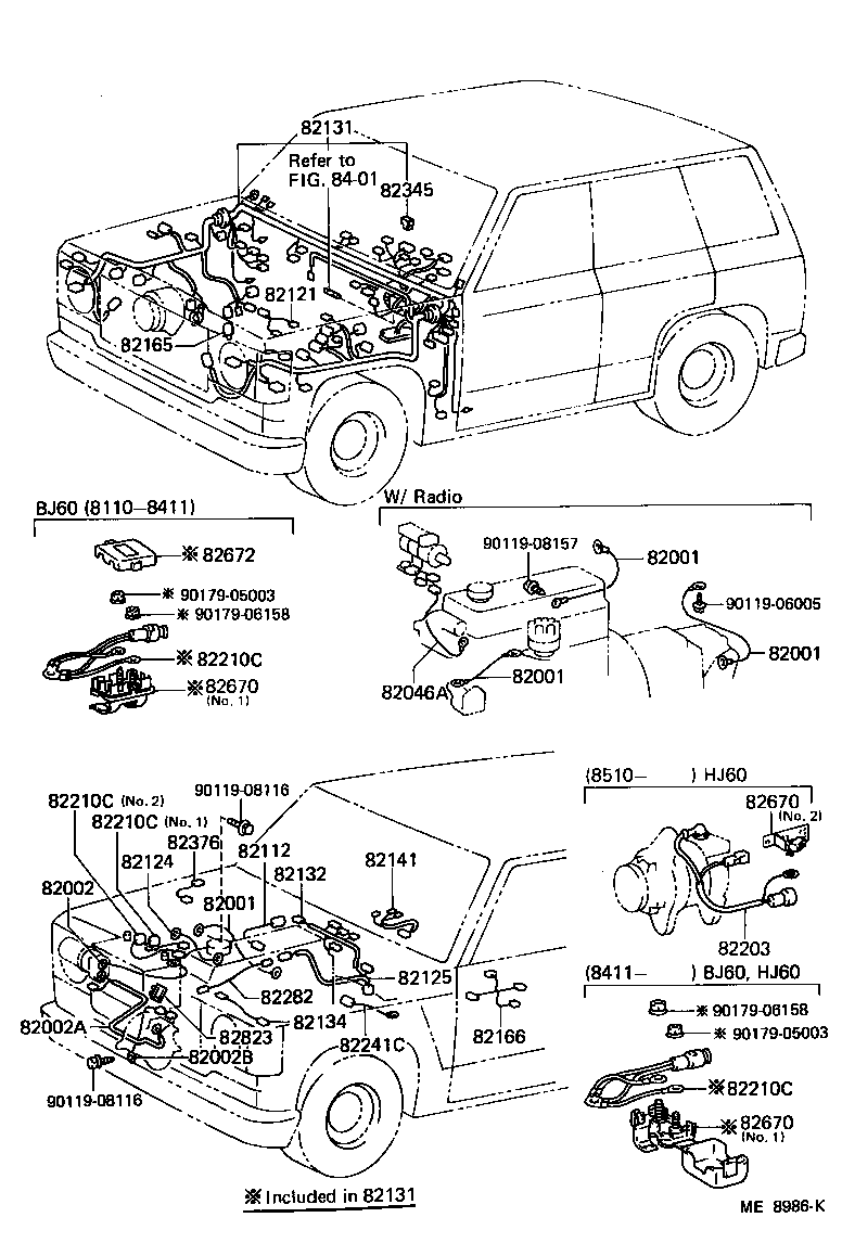 Wiring & Clamp