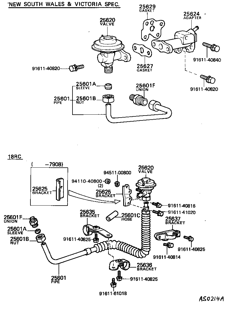 Sistema de recirculación de gases de escape