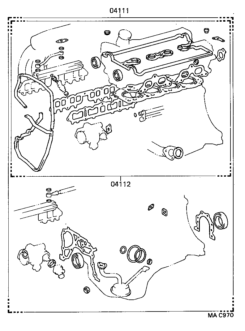 Engine Overhaul Gasket Kit