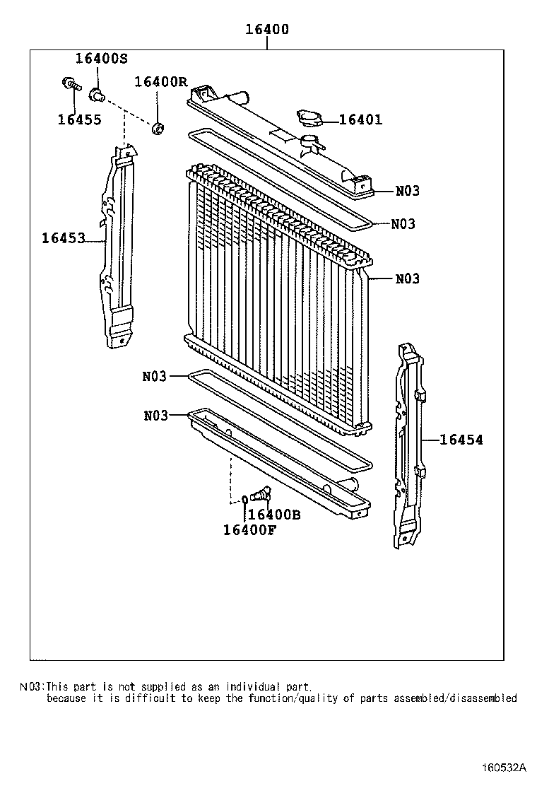 Radiator Water Outlet