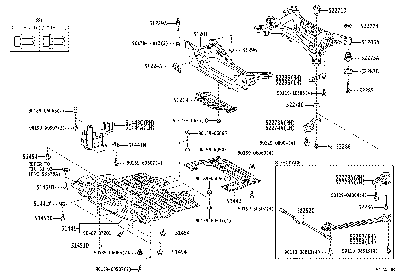 Suspension Crossmember & Under Cover