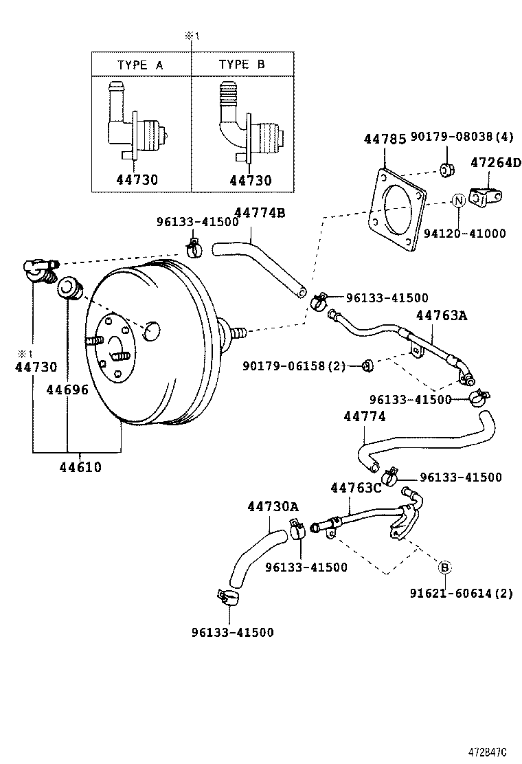 Brake Booster & Vacuum Tube