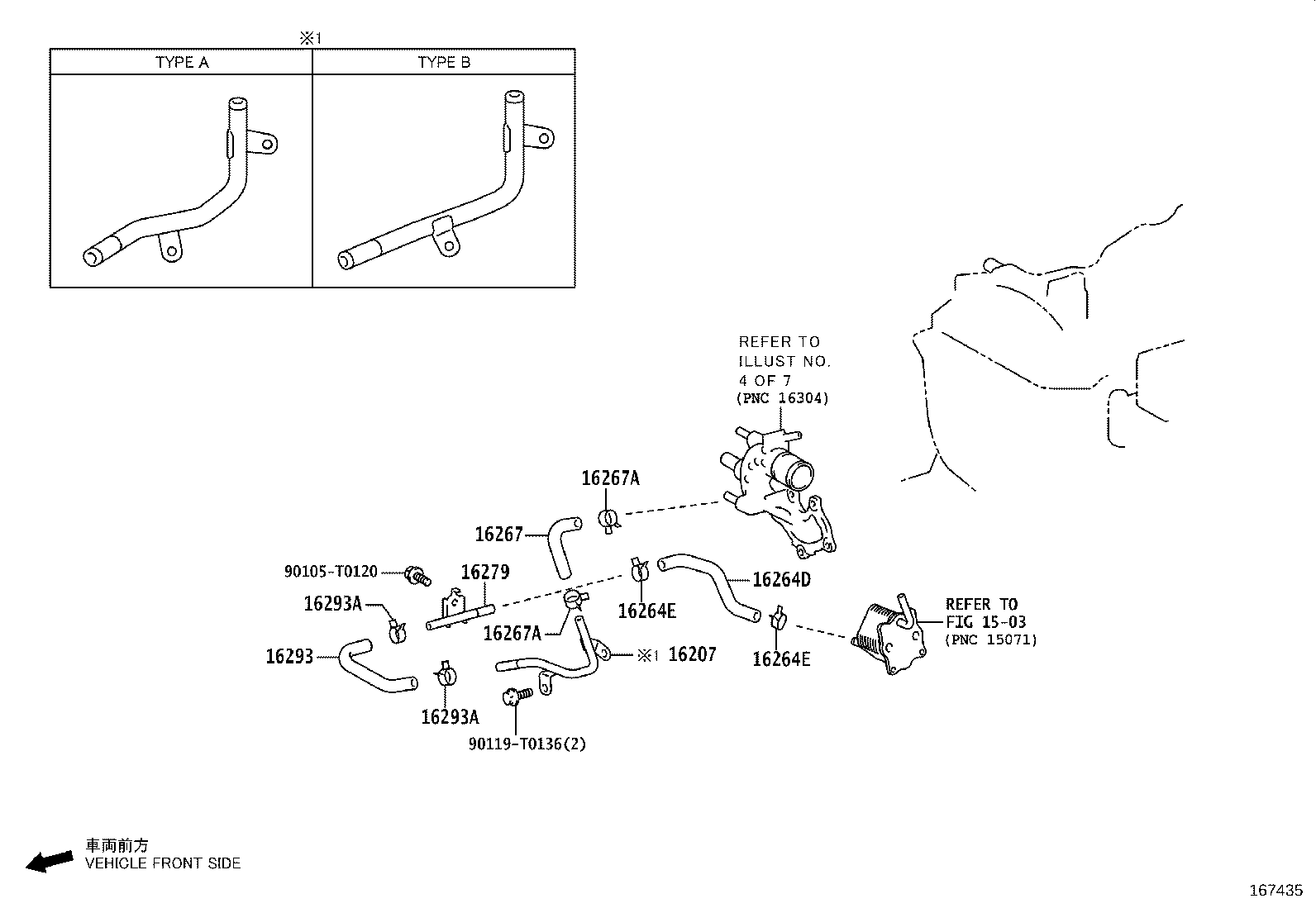 Radiator Water Outlet