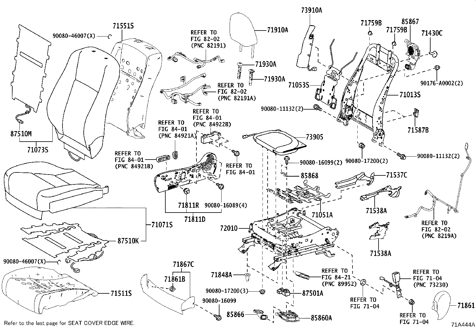 Front Seat & Seat Track