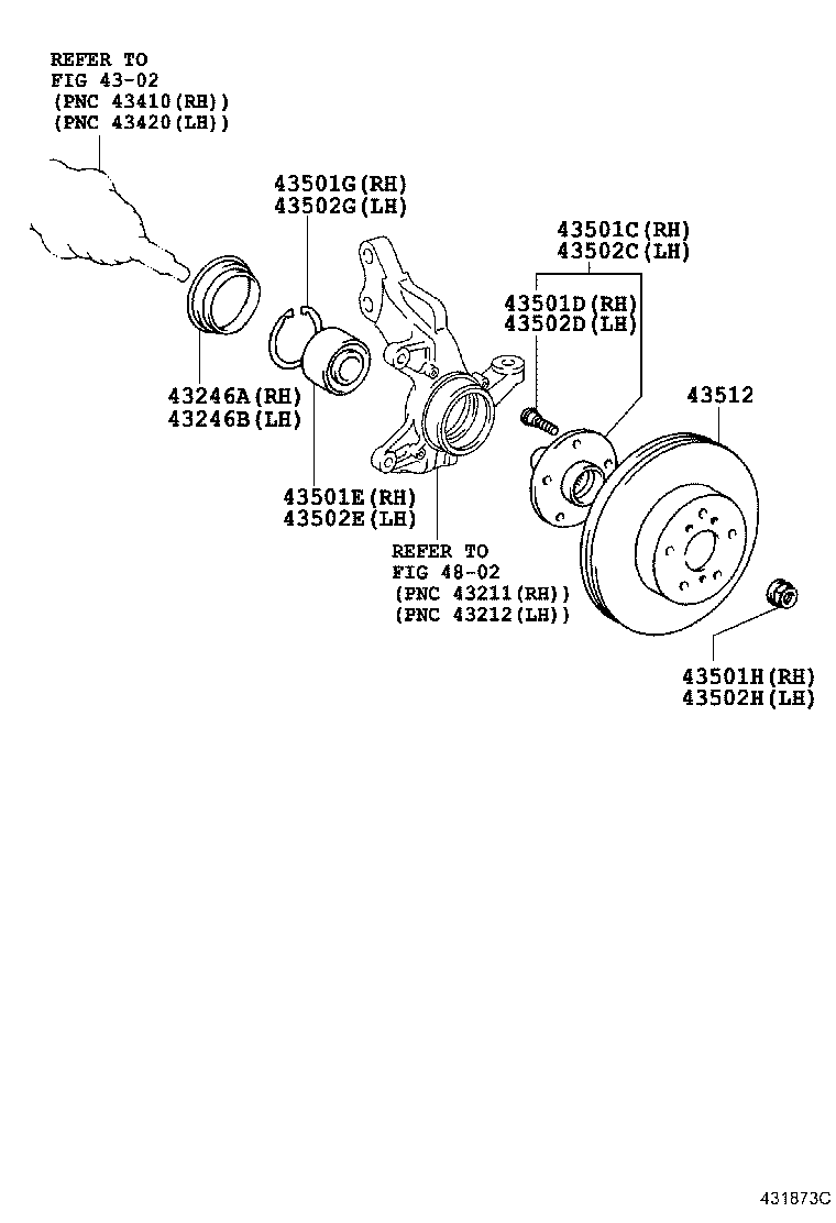 Front Axle Hub