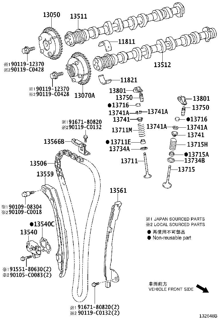 Camshaft & Valve