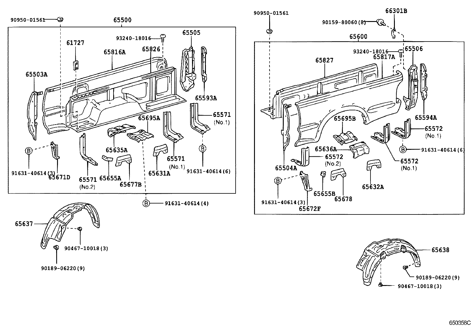 Rear Body Side Panel