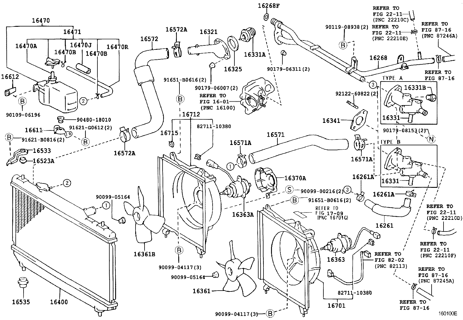 Radiator Water Outlet