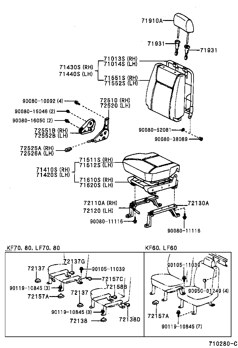 Seat & Seat Track
