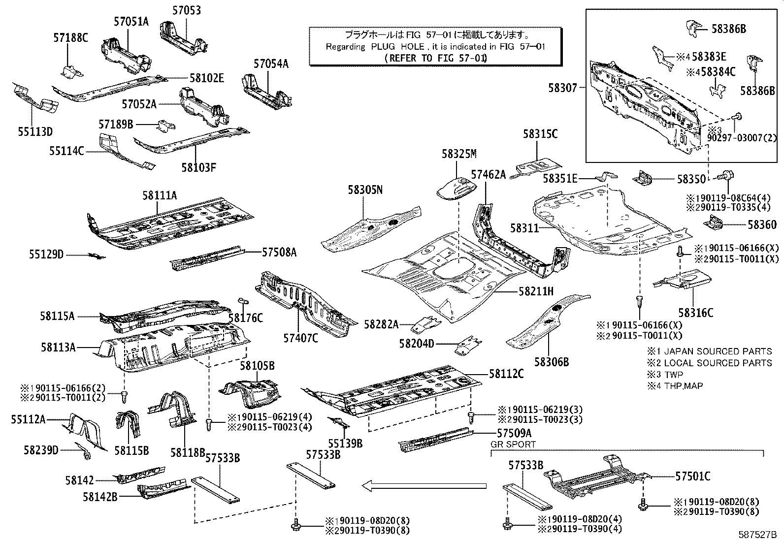 Floor Pan & Lower Back Panel