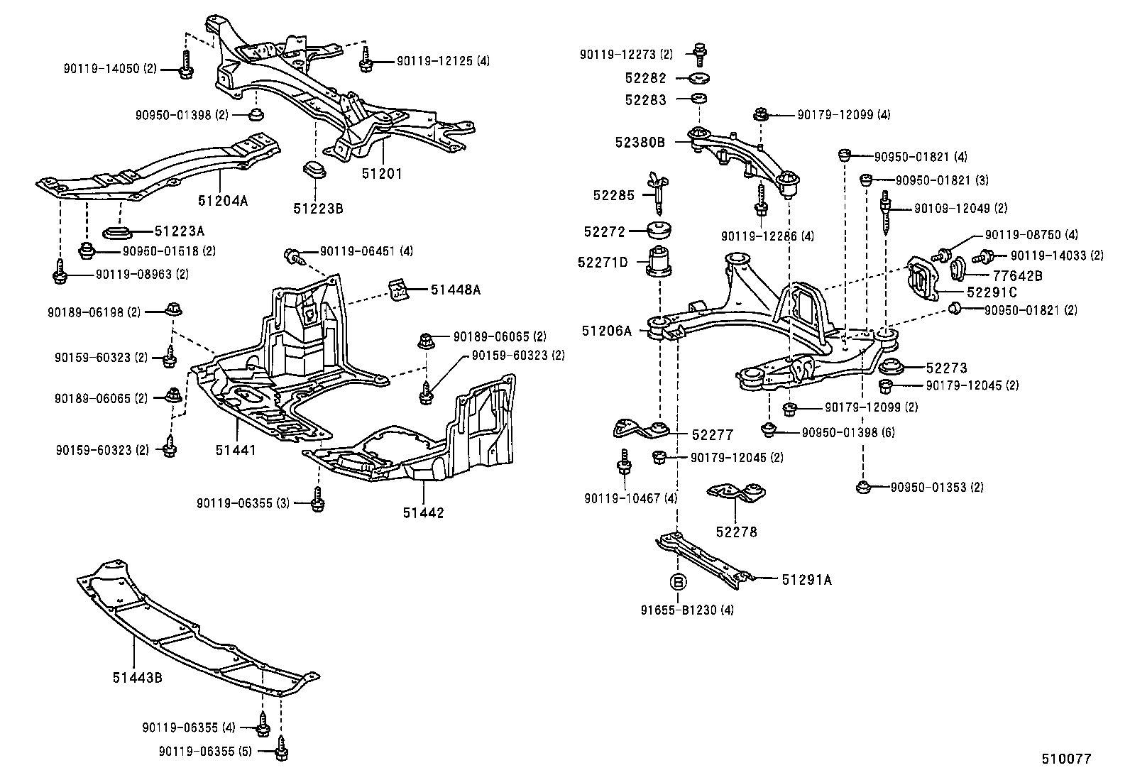 Suspension Crossmember & Under Cover