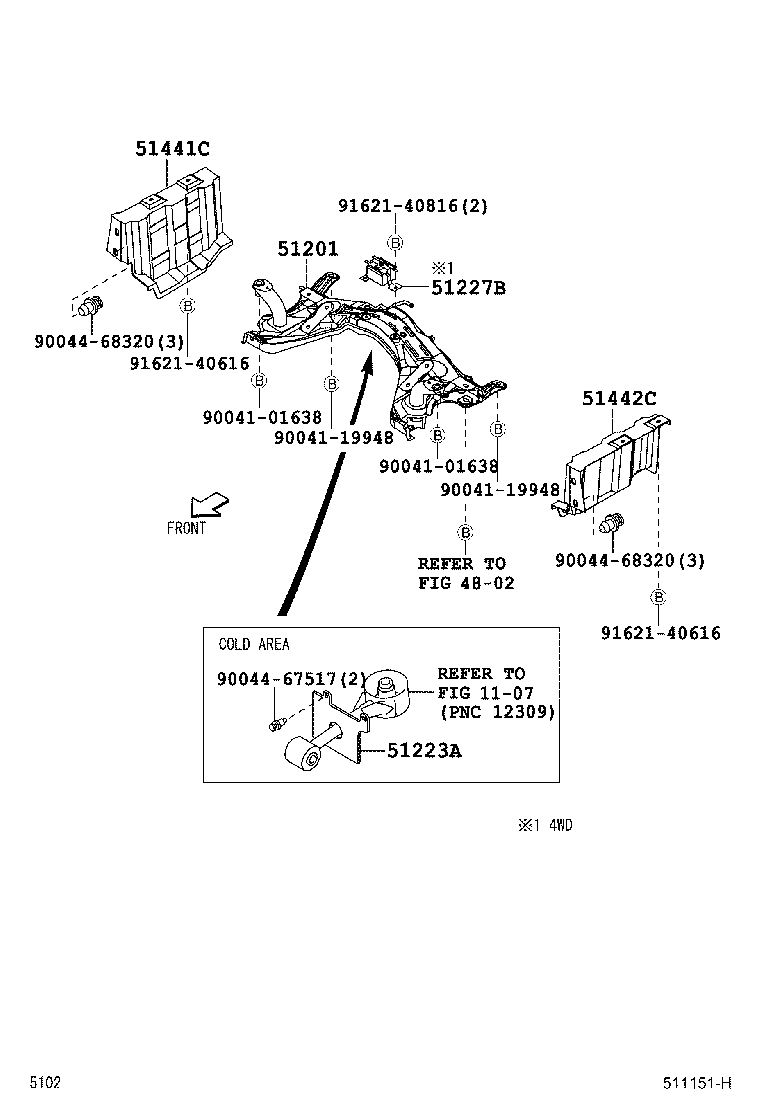 Suspension Crossmember & Under Cover