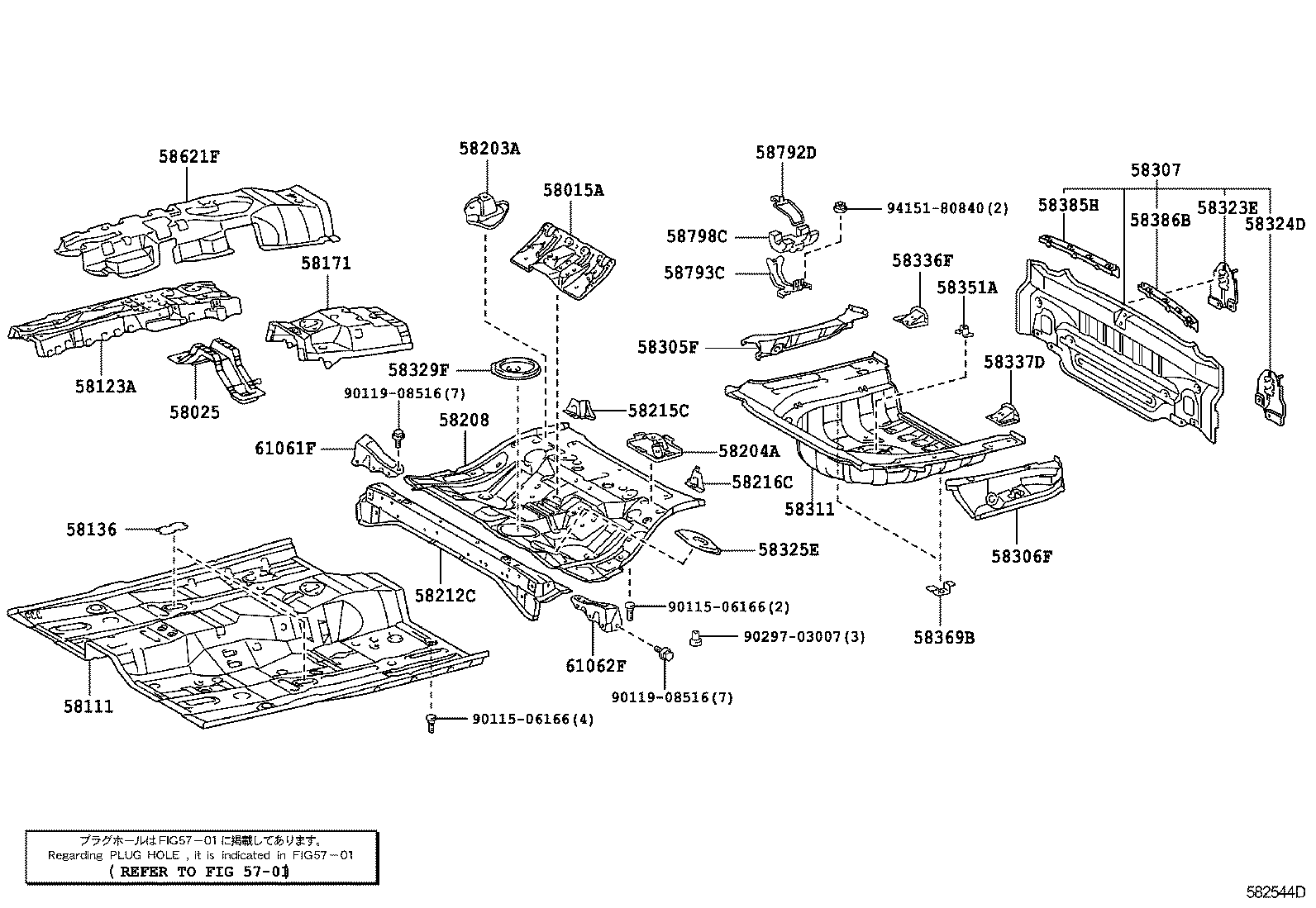 Floor Pan & Lower Back Panel