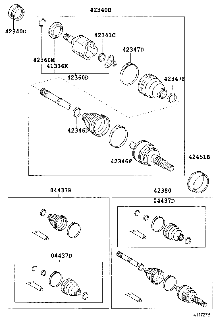 Rear Axle Shaft Hub